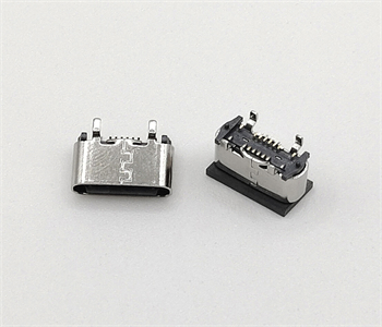 淮安TYPE-C外壳四脚插立式母座 16P端子贴板 高度5.6MM/6.0MM/6.5MM/6.8MM四款规格 